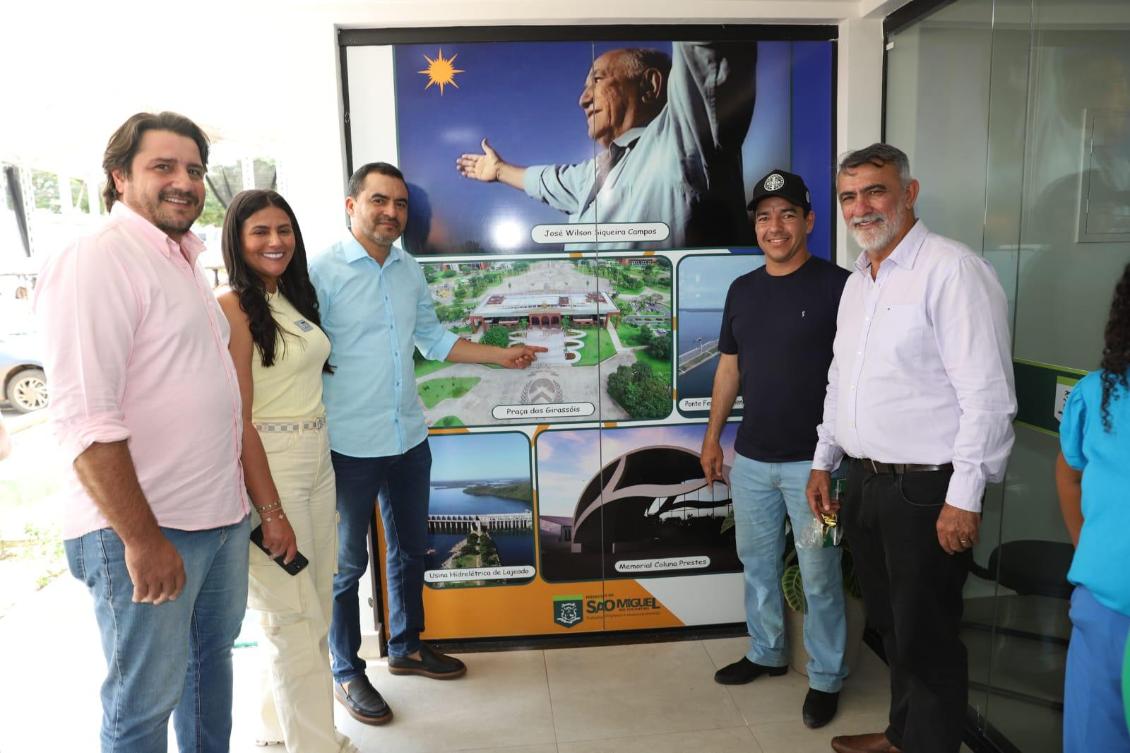 Fortes também prestigiou no fim da tarde, a partida entre Tocantinópolis e Atlético Mineiro