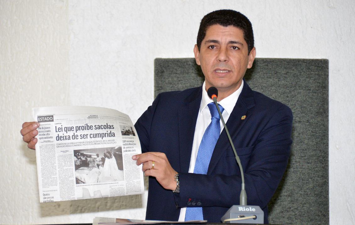 Valdemar Júnior solicita cumprimento das Leis aprovadas em Palmas