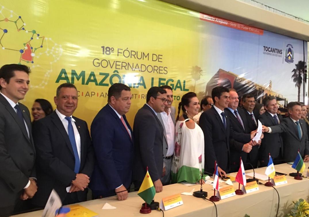 Deputado Olyntho participa do 18º Fórum de Governadores da Amazônia Legal