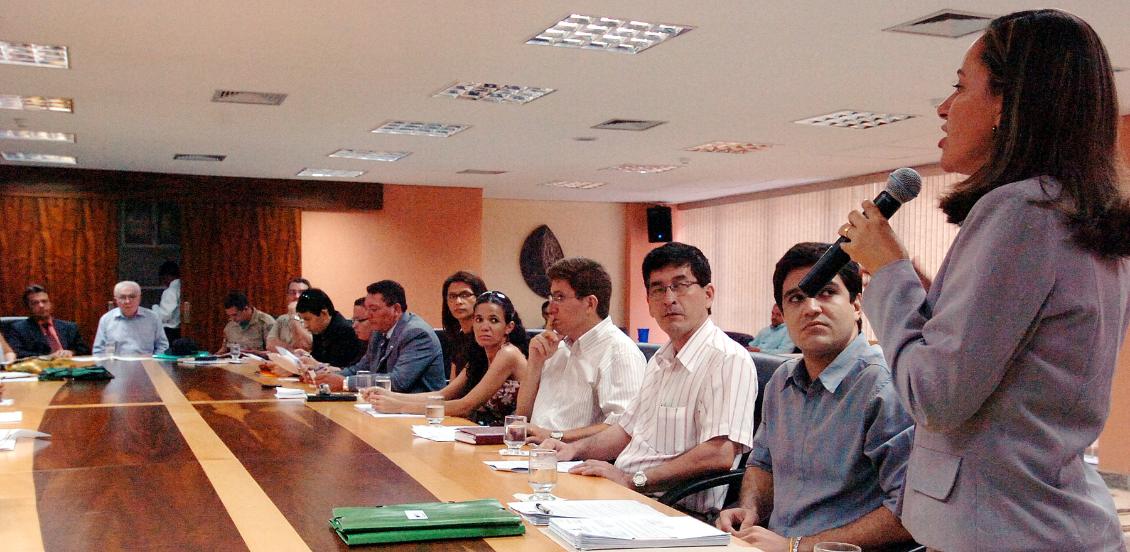 Participantes da reunião debatem uso do babaçu