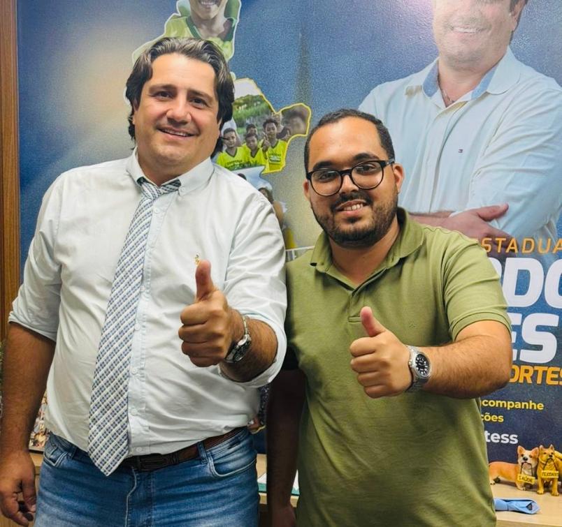 Deputado recebe prefeito eleito na região Sul do Estado