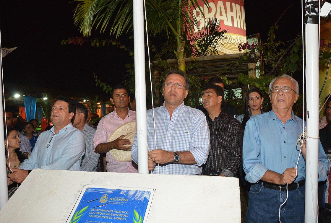 Presidente da AL prestigia abertura oficial da ExpoBrasil em Paraíso do Tocantins