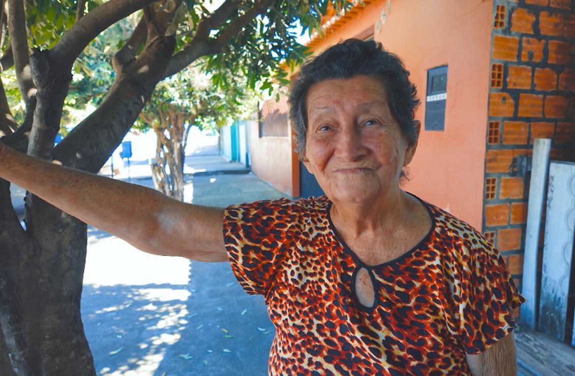 De Nova Olinda, a aposentada Francisca Guimarães foi um das pessoas beneficiadas pelo programa