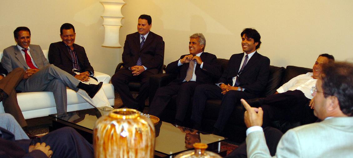 Audiência com empresários no Palácio Araguaia
