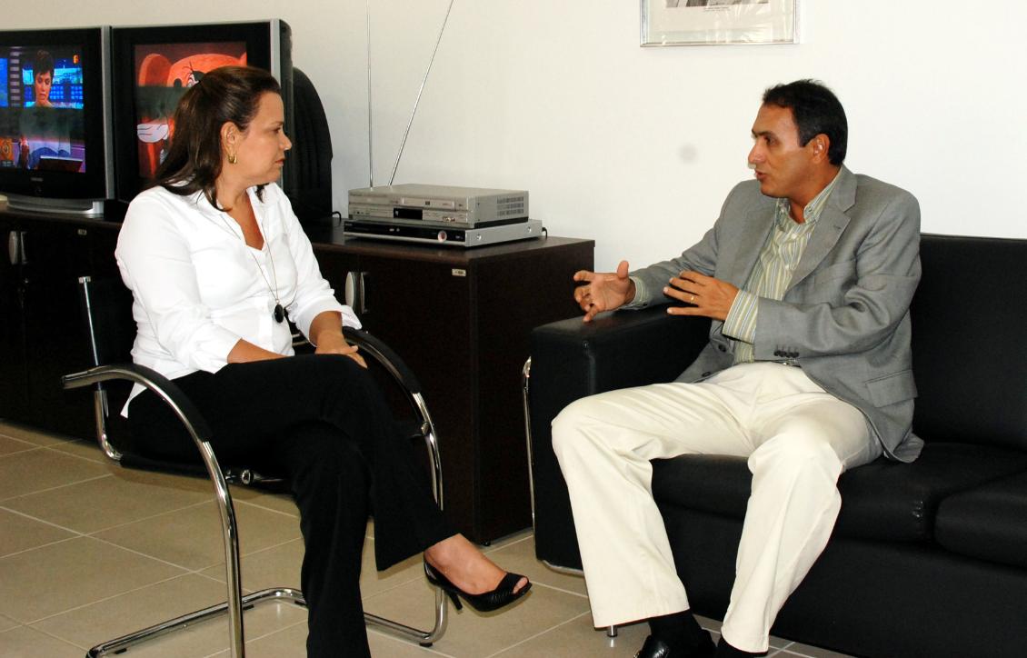 Carlos Gaguim e Fátima Roriz