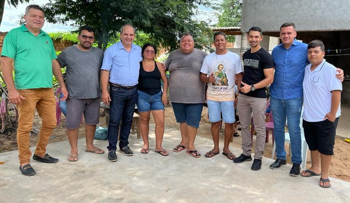 Wiston Gomes com lideranças de Praia Norte e Augustinópolis