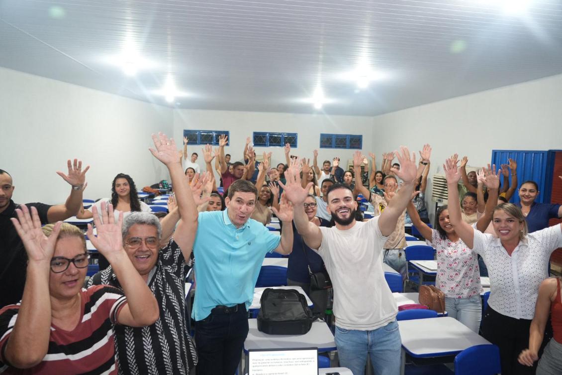 Abertura das aulas na unidade de Taquaralto