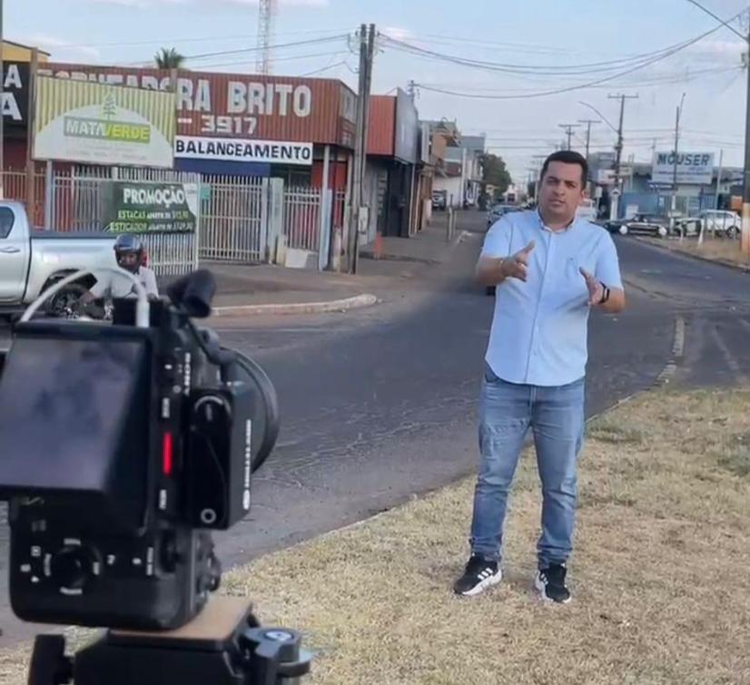 Vídeo reivindicando que revejam sobre o Trevo da Rua 20 