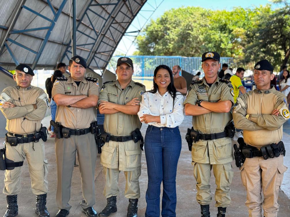 Deputada Vanda é parceira da PMTO e comemora lançamento do edital do concurso 