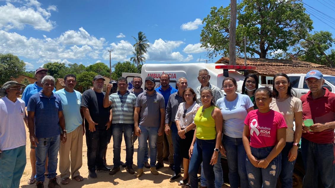 Nova ambulância foi entregue a comunidade do Distrito de Serranópolis em São Valério do Tocantins 