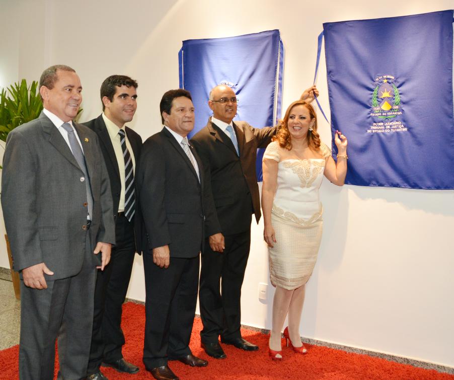 Presidente em inauguração do Fórum Juiz Feliciano Machado Braga de Porto Nacional
