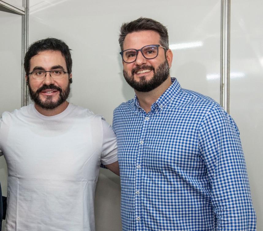 Padre Fábio de Melo em uma de suas visitas ao Tocantins