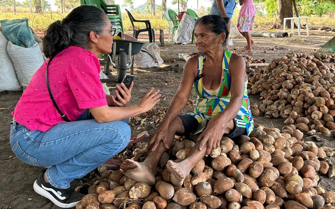 As imagens foram produzidas pela fotógrafa Loise Maria