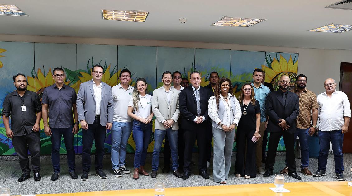 Encontro aconteceu na sala de reuniões da Aleto nesta terça-feira, 28