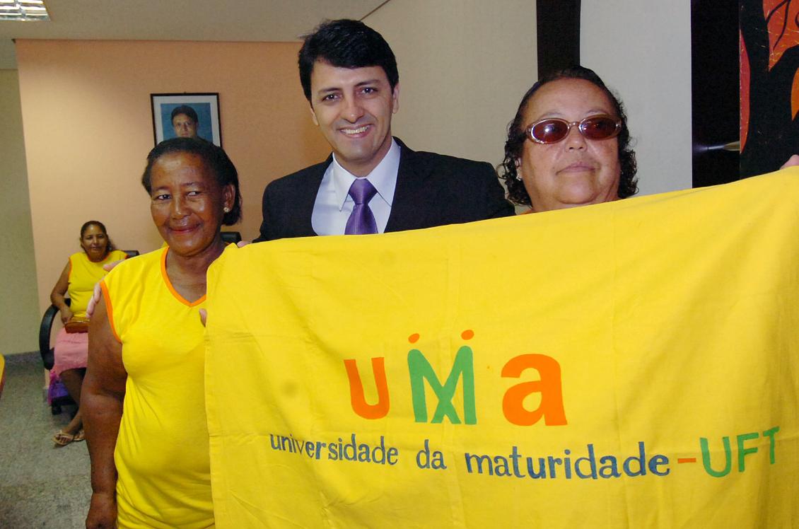 Deputado José Geraldo e componentes da UMA