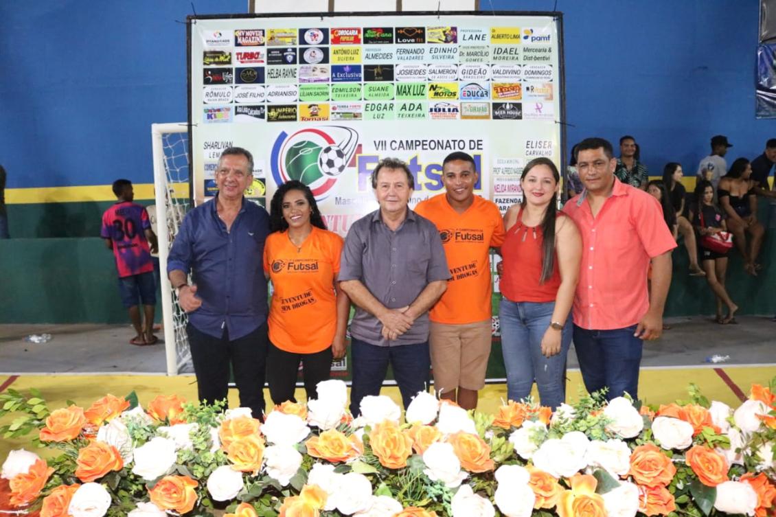 Parlamentar participou da abertura do Vll Campeonato de Futsal de de Goiatins - Juventude Sem Drogas