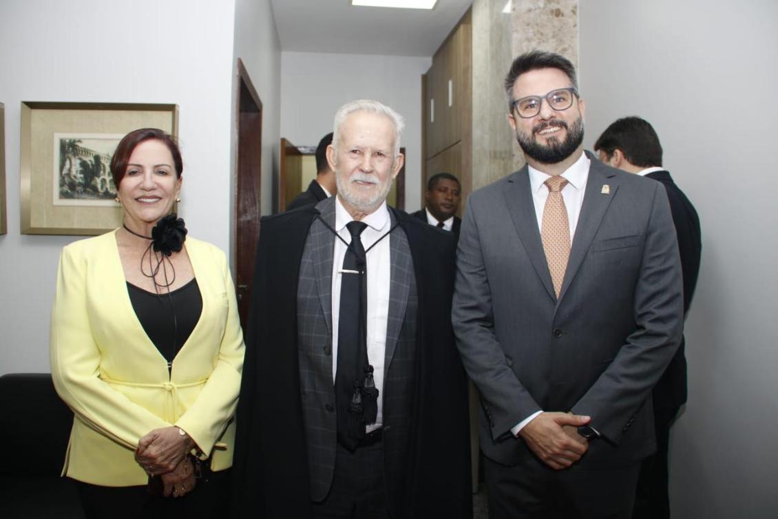 Deputado Mantoan na posse do novo presidente do TRE-TO